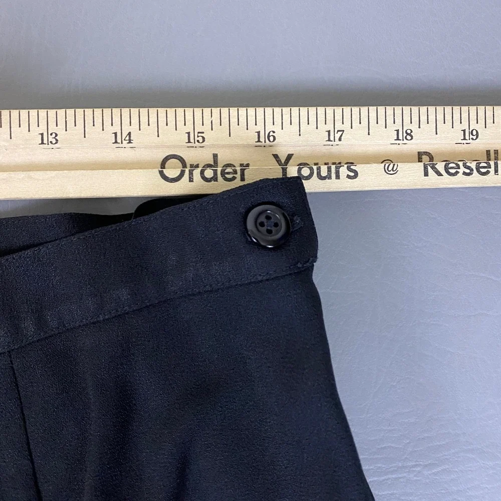 Evan-Picone Dress Pants Women's Size 16 Black Straight Leg *Flawed*